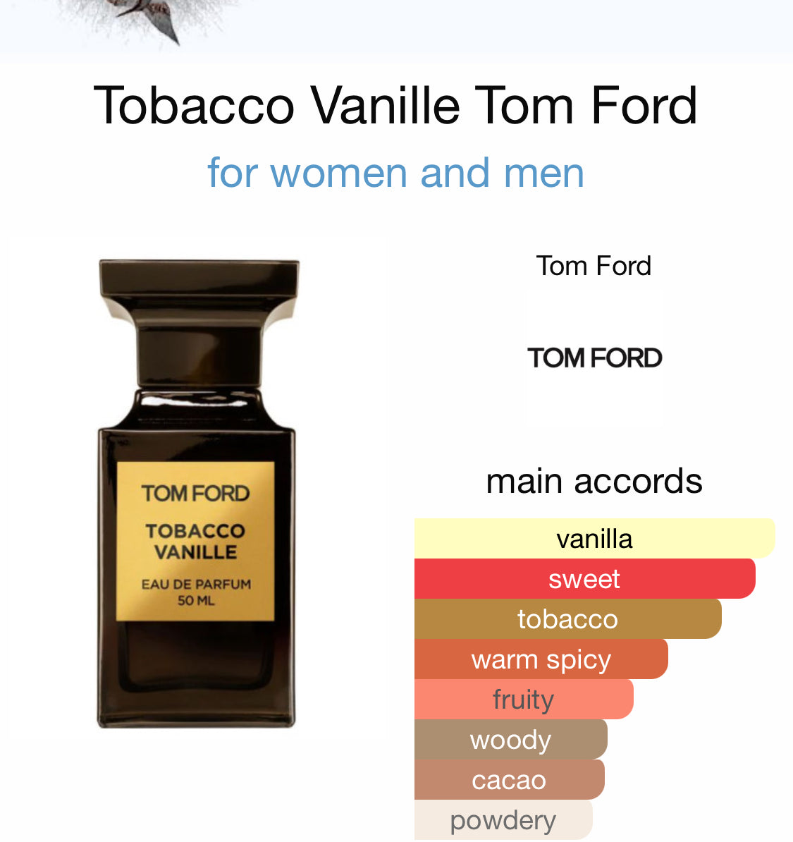 tom ford tobacco vanille winter or summer TomFord tom ford tobacco vanille winter or summer TomFord