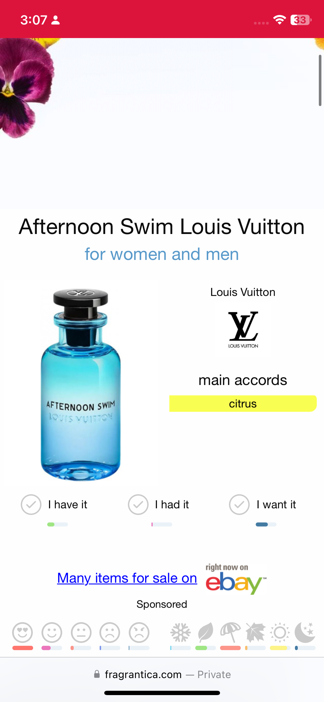Louis Vuitton- Afternoon Swim – EVERLAST FRAGRANCES Louis Vuitton- Afternoon Swim – EVERLAST FRAGRANCES